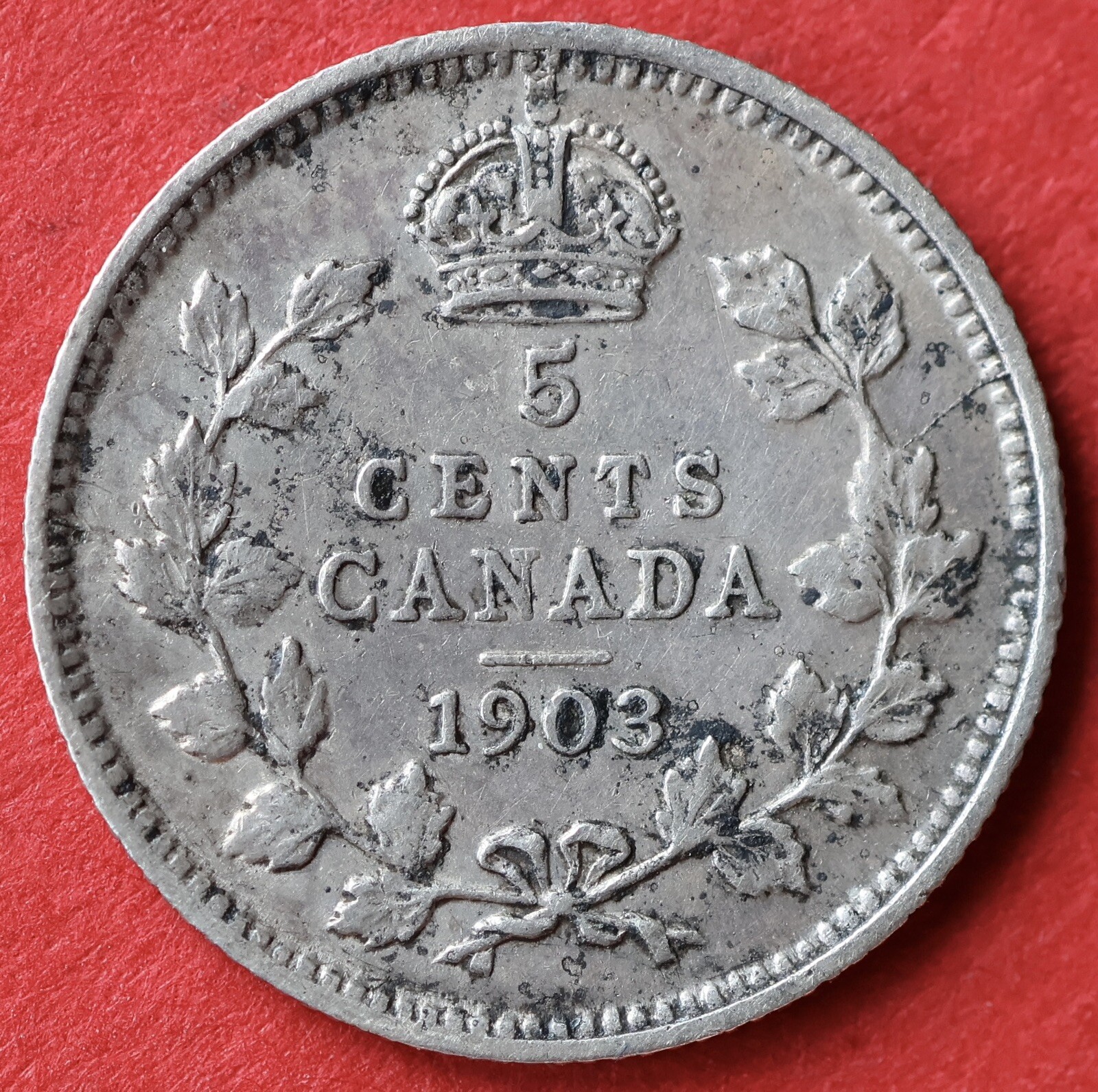 1903 Canada 5 Cents - VF/EF - Lot#10188