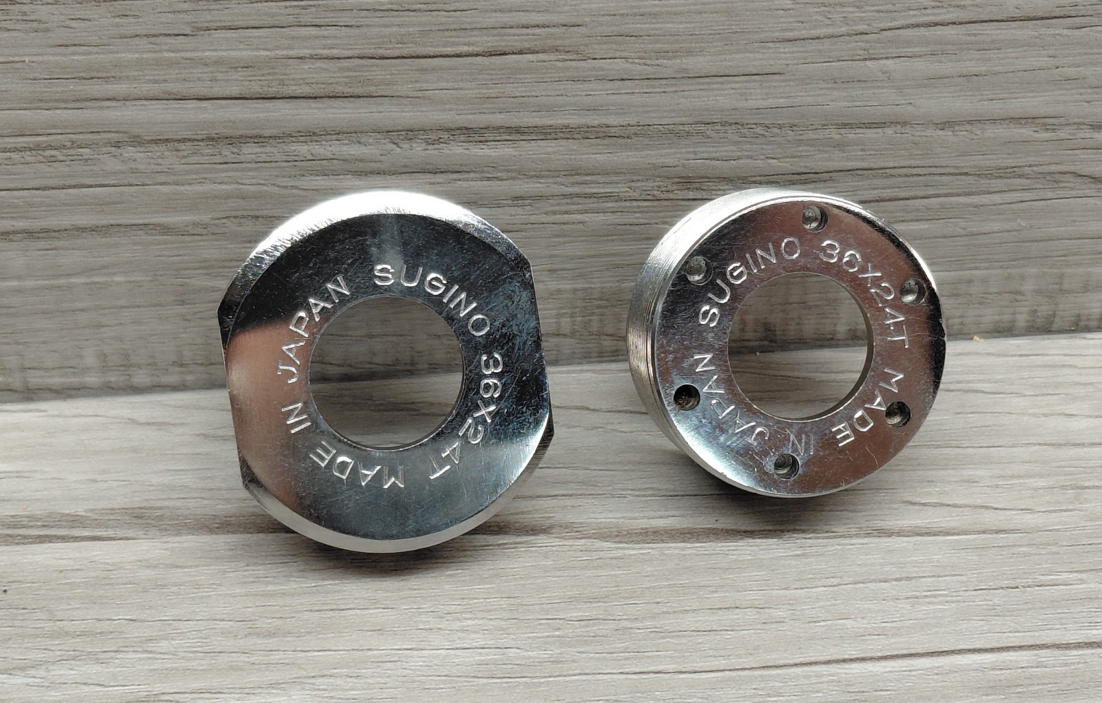 Sugino Fixed & Adjustable Bottom Bracket Cups - Italian Threading 36 x 24T