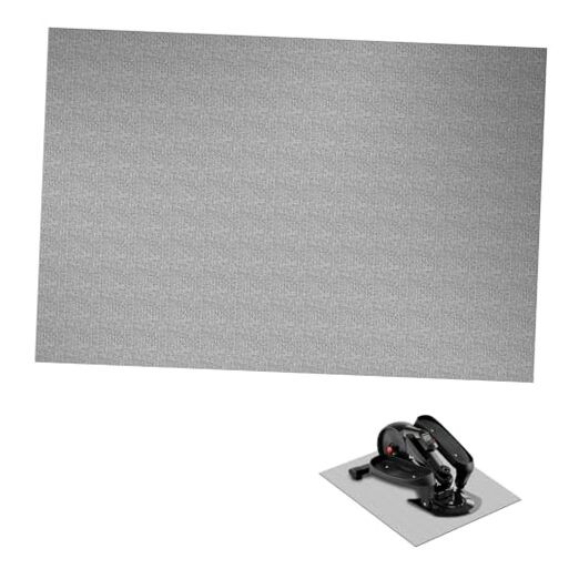 Double Non-Slip Workout Mat for Ellipse Leg Exerciser, 23.6"L x 23.6"W x 0.1"Th