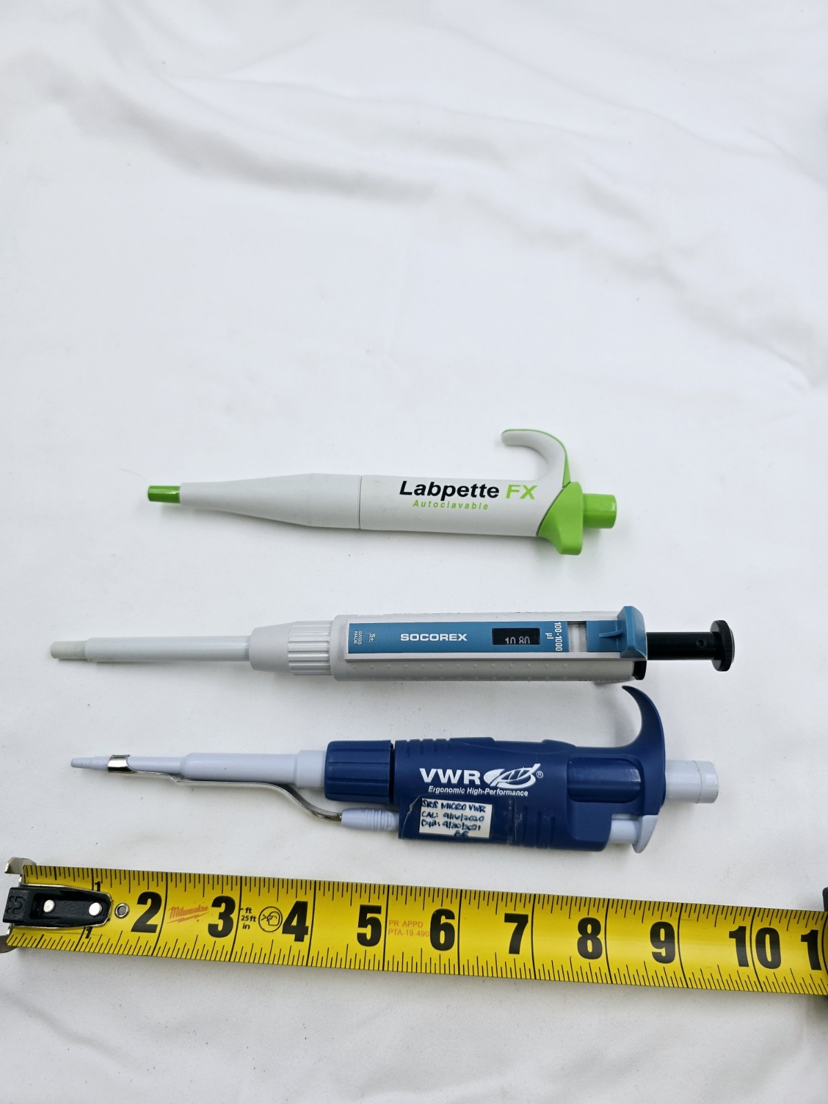 VWR Socorex Labpette Fx Pipettes