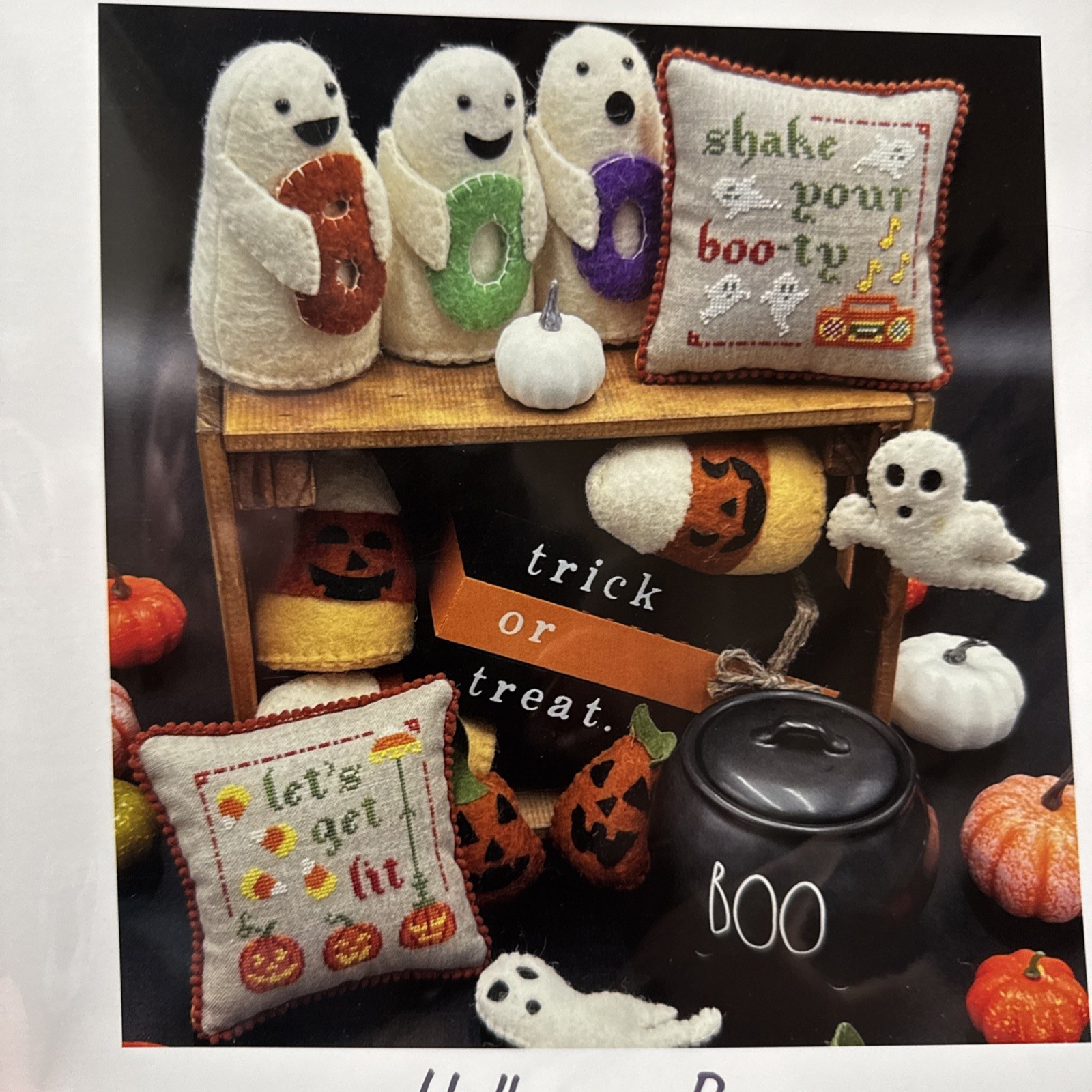 Stitchy Prose Holloween Pun Cross Stitch Pattern Chart