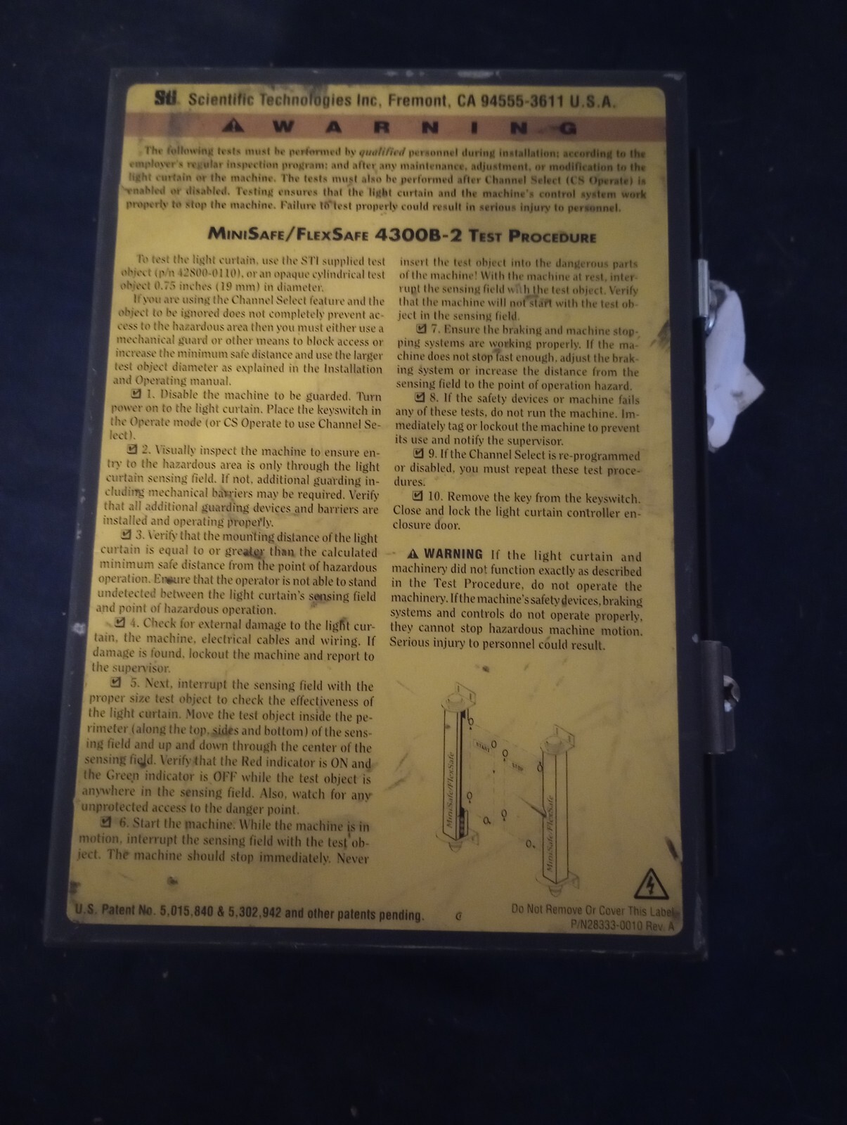 STI MiniSafe/FlexSafe 4300B-2 MS4312B-2