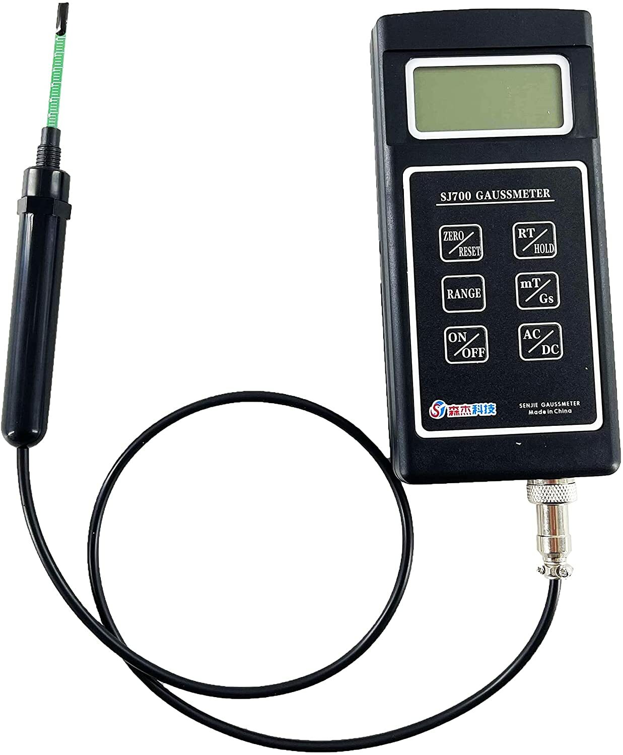 Gauss Meter AC DC Magnetic Field Tester Meter Teslameter EMF Meter