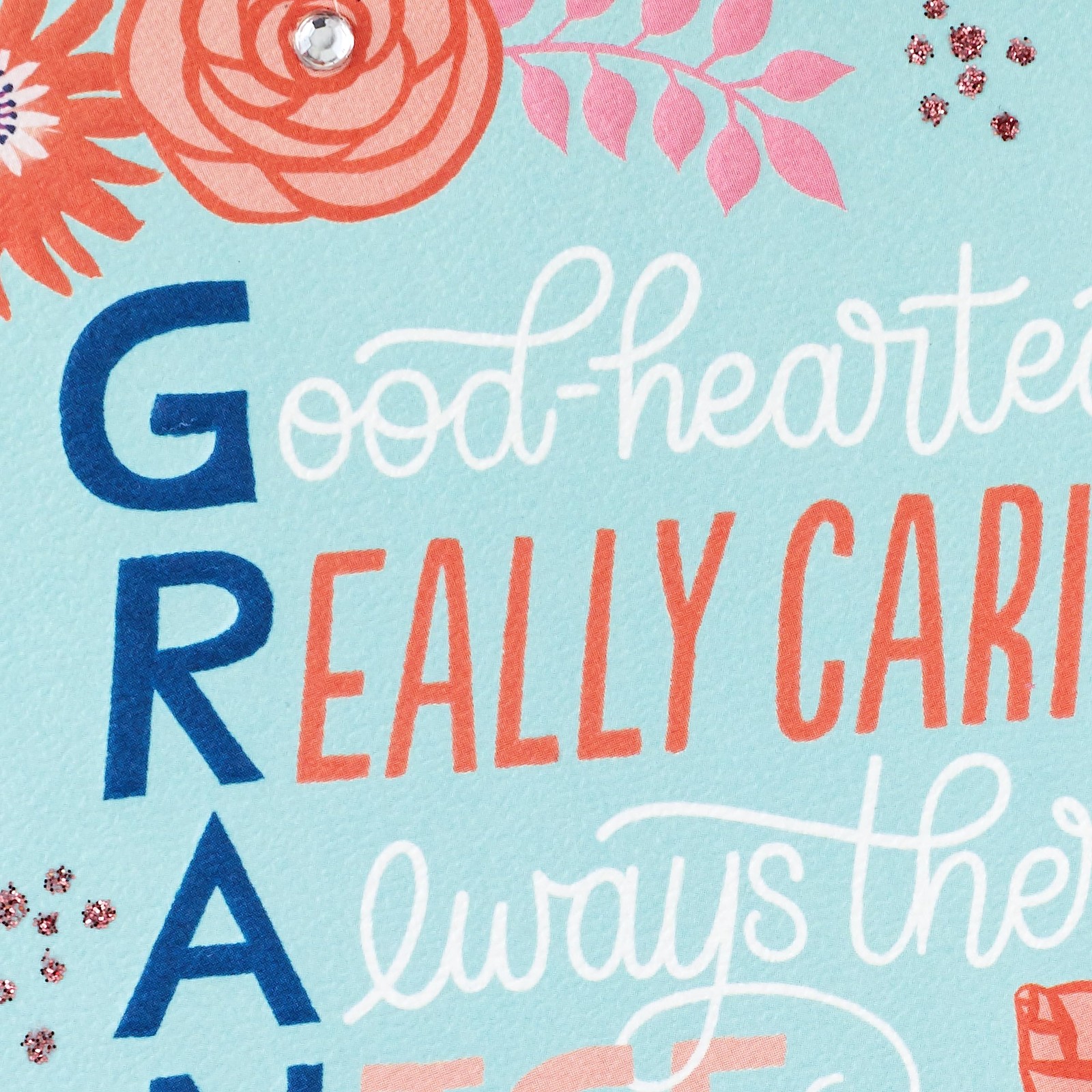 Hallmark Card for Grandma (Good-hearted) for Grandparent's Day, Birthday, Just B