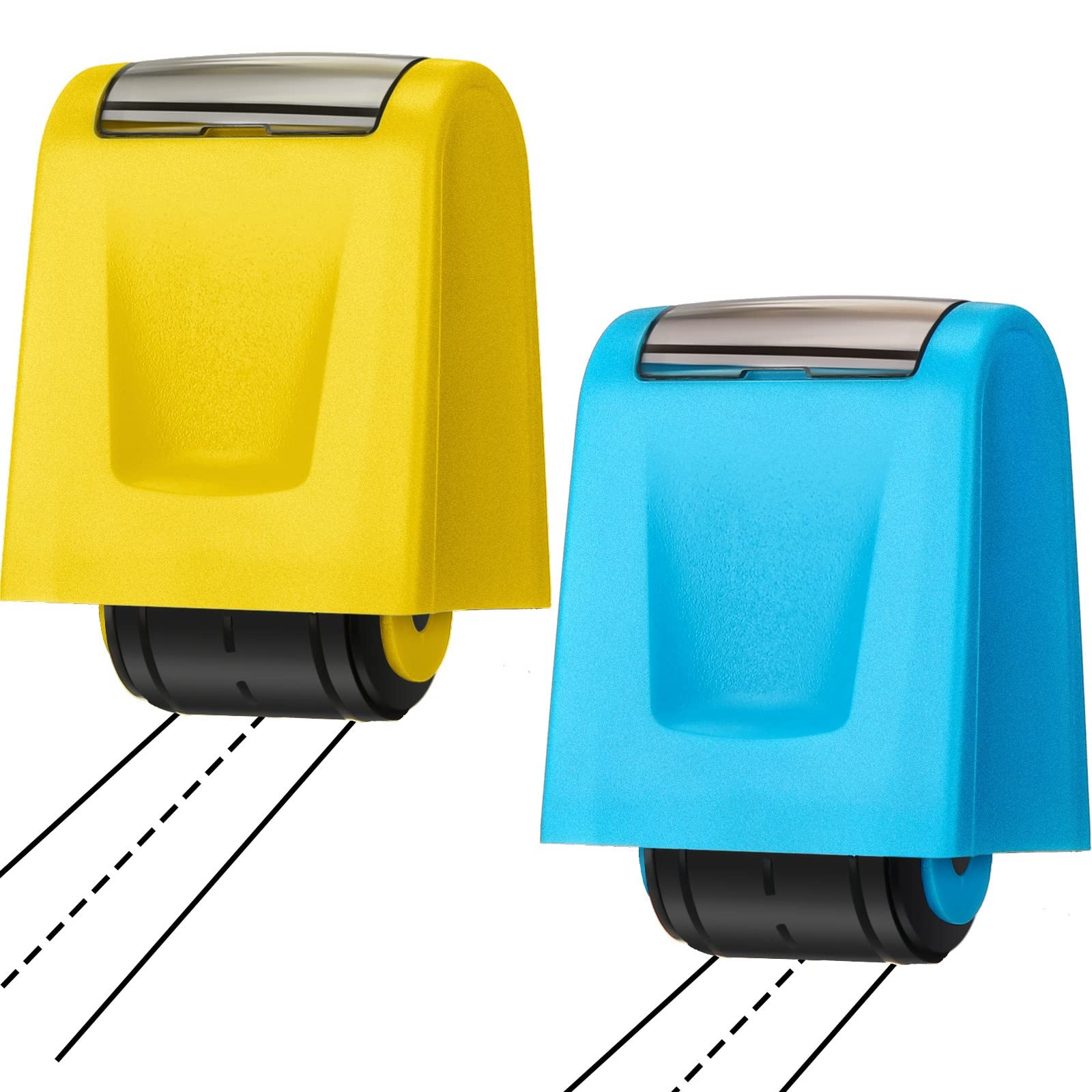 2 Pcs Roller Stamps for Teacher Classroom Must Haves Dashed Line Handwriting ...