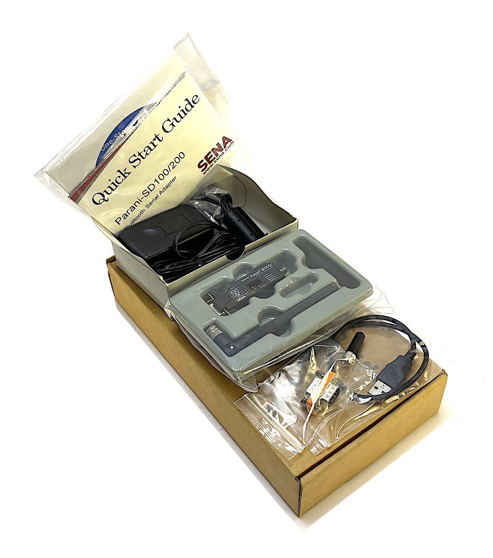 SENA PARINI-SD100/200 Bluetooth Serial Adapter New