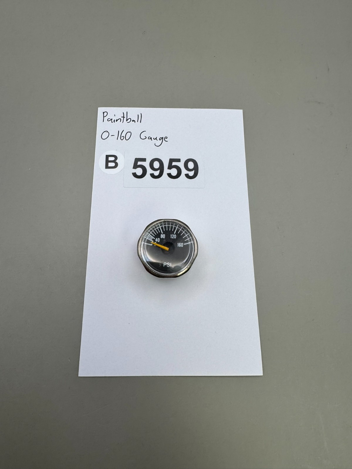Paintball O-160 Gauge