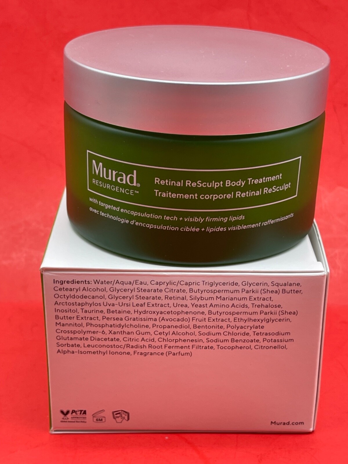 Murad Resurgence Retinal ReSculpt Body Treatment 5.0fl oz/148ml Cellulite Lifts