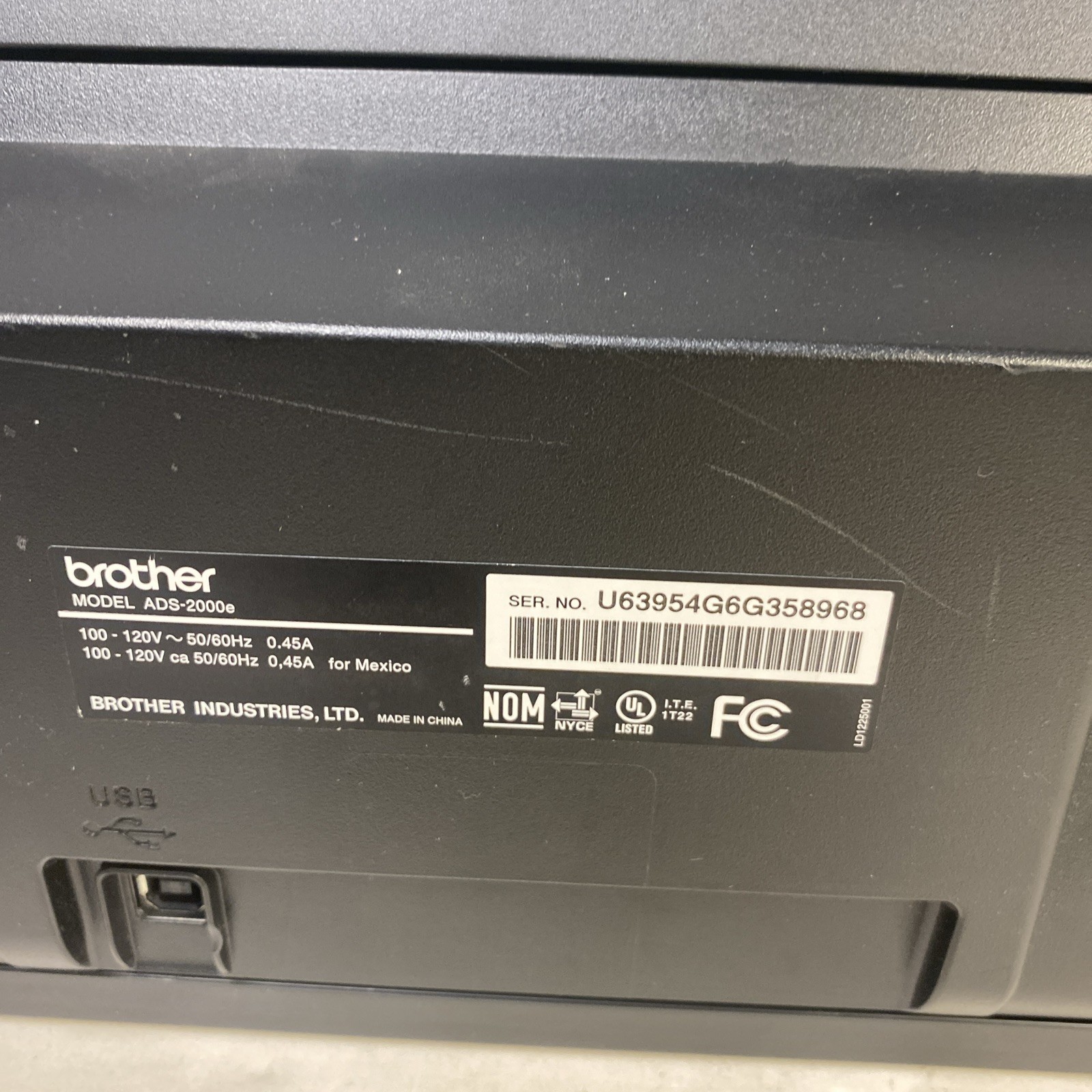 Brother Image Center ADS-2000e Desktop Scanner