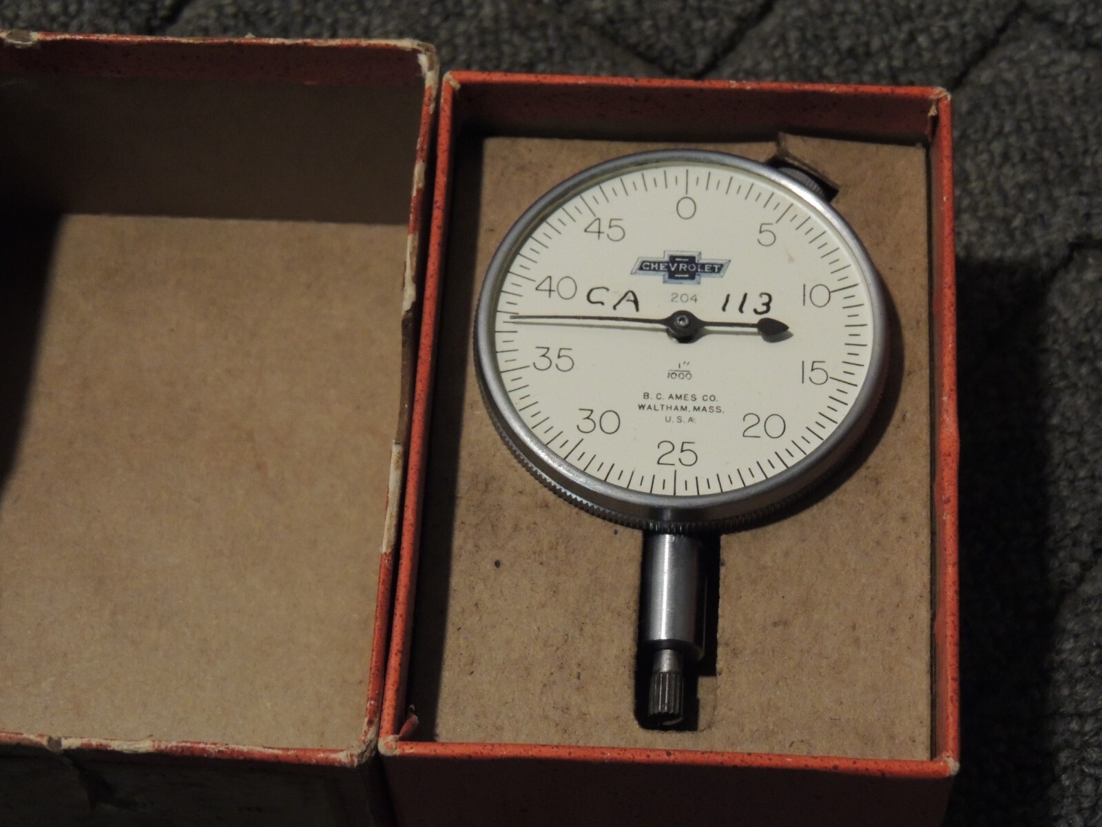Vintage Ames 204 Indicator Chevrolet