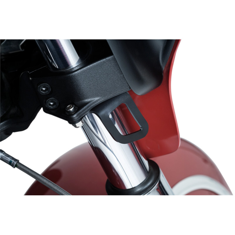 Kuryakyn Custom Tie-Down Brackets for Indian - Black  -953
