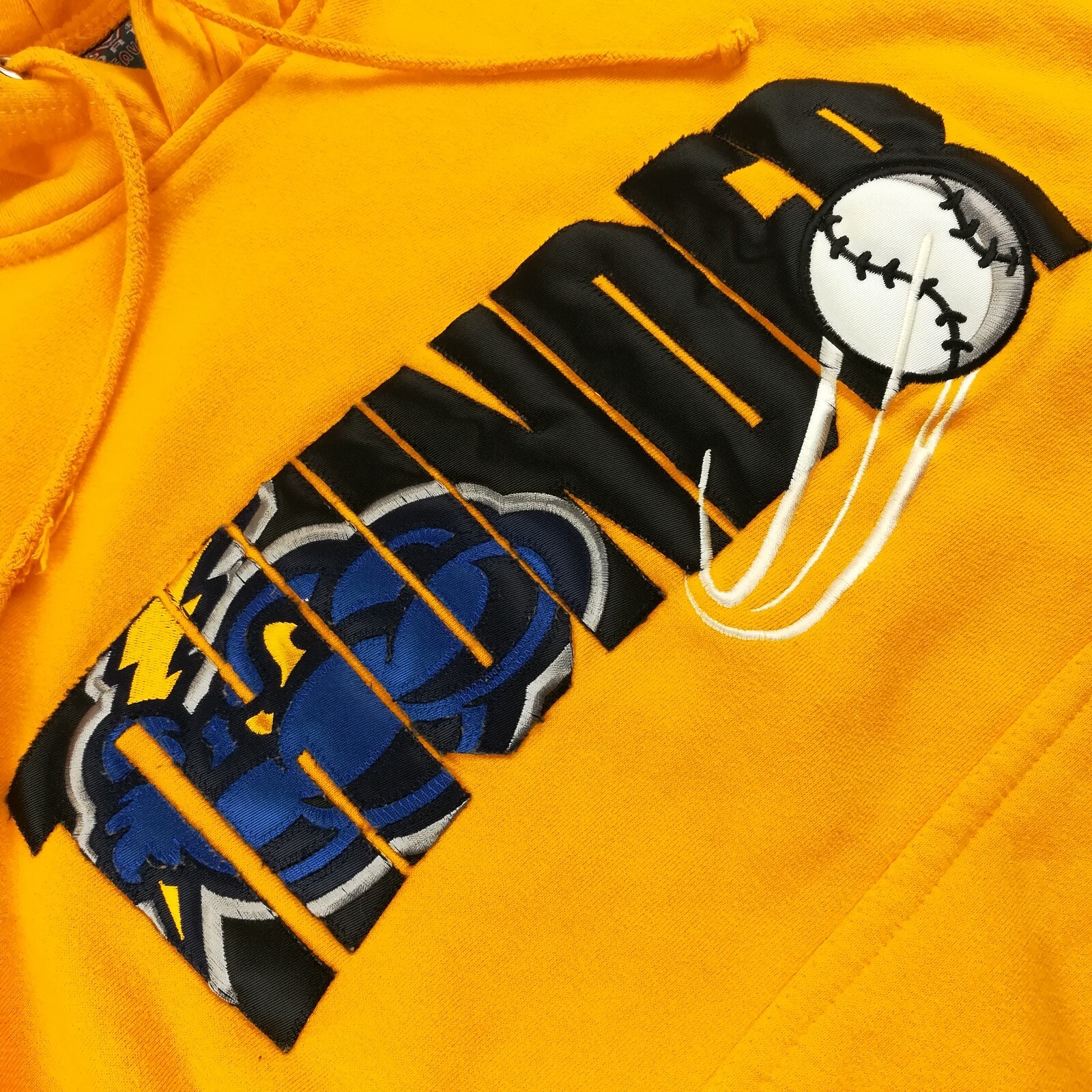 Vintage Trenton Thunder Hoodie Sweatshirt (New York Yankees) MV Mens Medium
