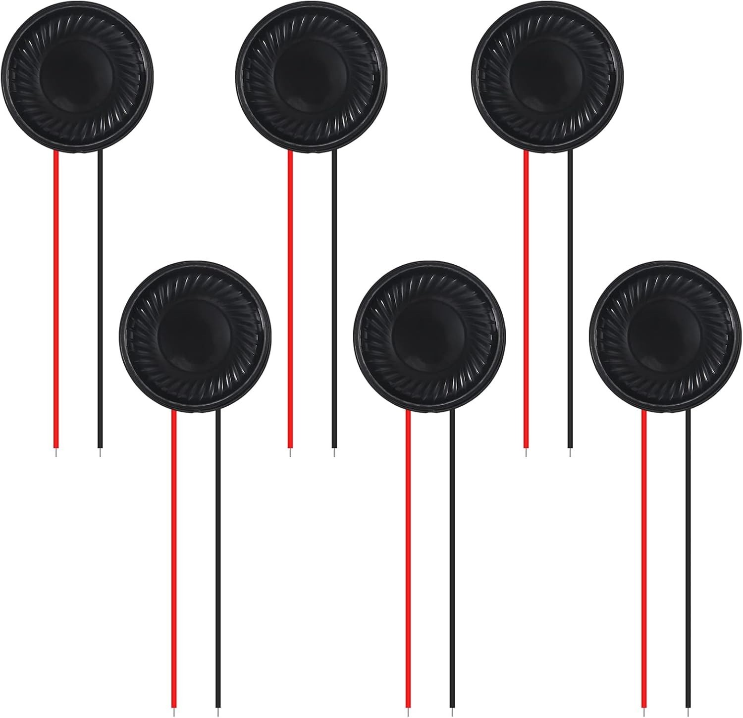 6Pcs 8 Ohm 2W Speaker 8ohm Round 28mm Loud 8 withoutTerminal