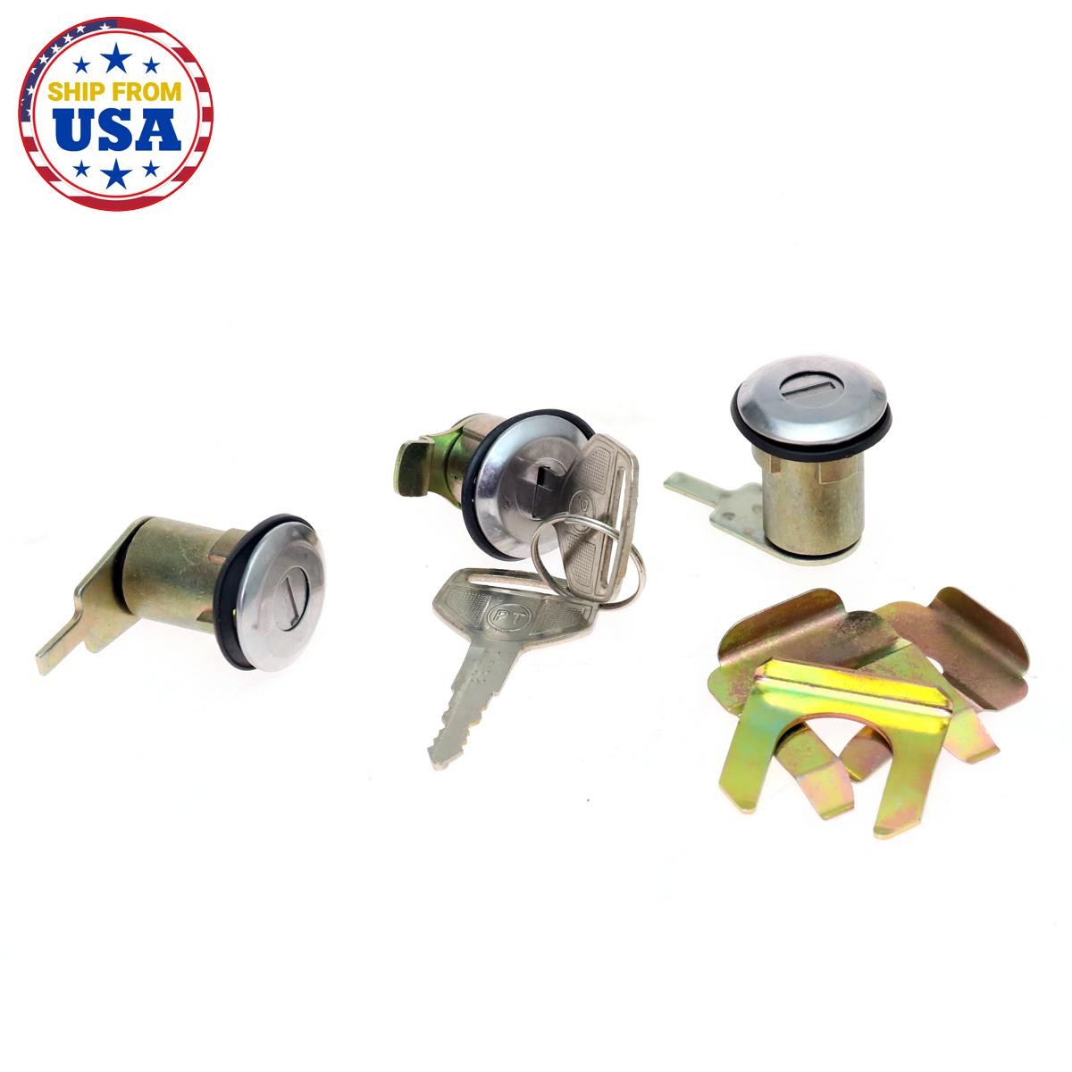 NEW DOOR LOCKS FUEL LID GAS LOCK SET Fit DATSUN NISSAN 720 PICKUP TRUCK 80-86