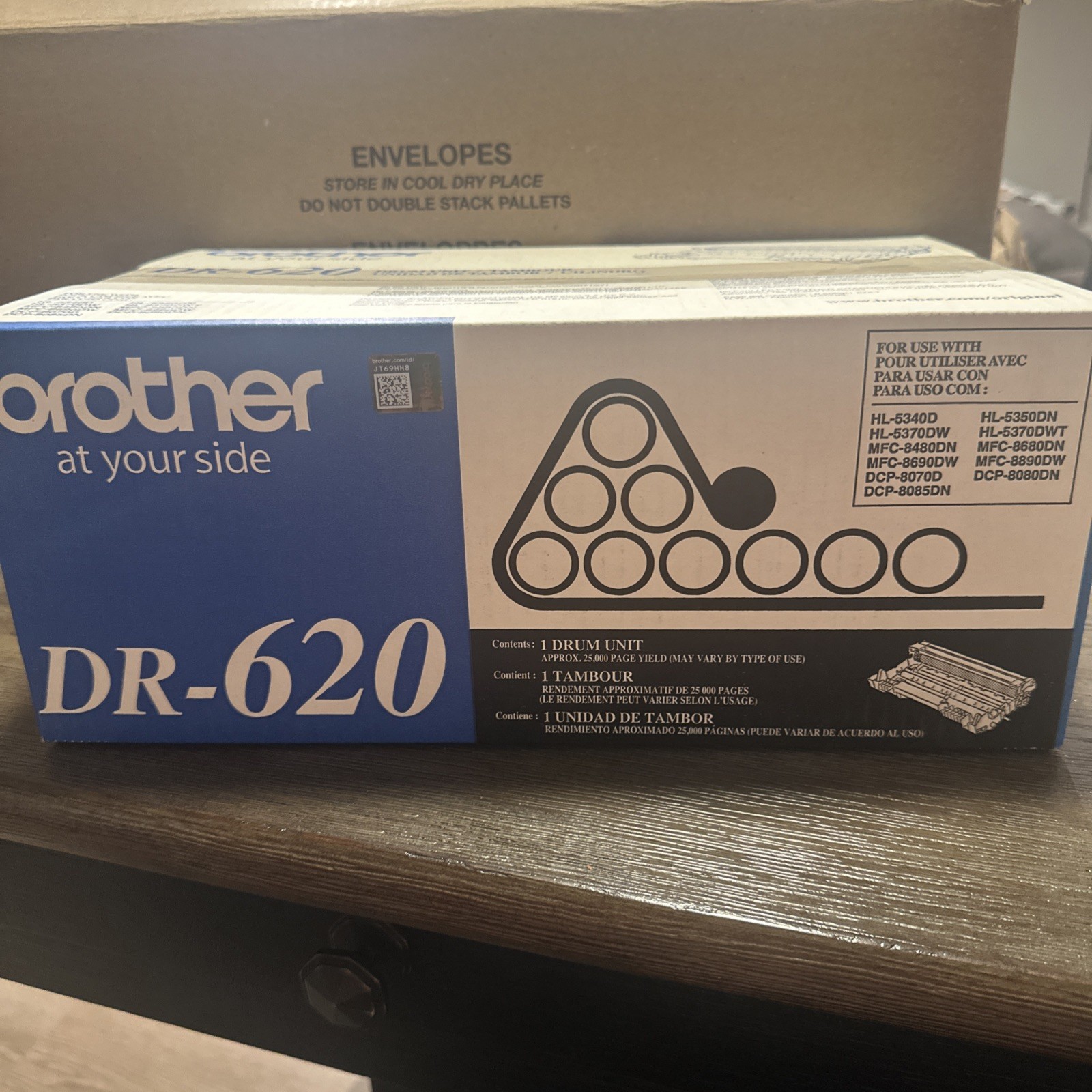 Genuine Brother DR-620 Drum Unit Original OEM Brand New Factory Sealed