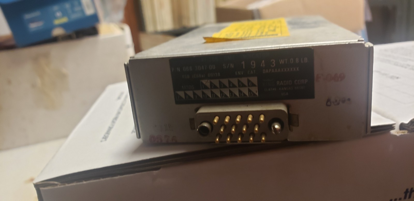 KI 266 DME Indicator pn: 066-3047-00