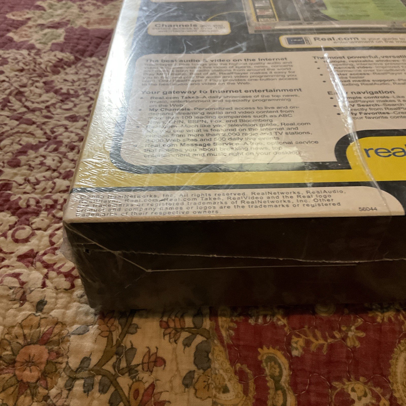 NEW SEALED RealPlayer 7 Plus Sealed 2000 PC WINDOWS 95 98 NT MAC REAL NOS