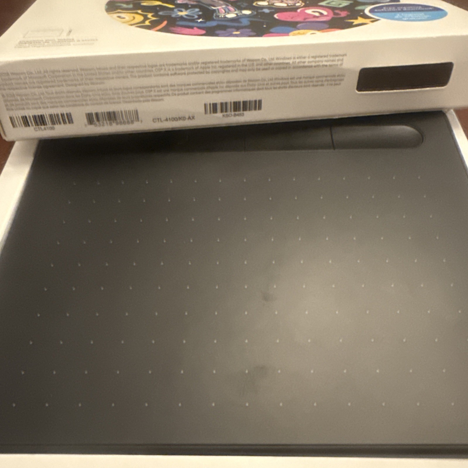 Wacom Intuos Small Graphics Drawing Tablet with Pen Stylus & USB Cable CTL-4100