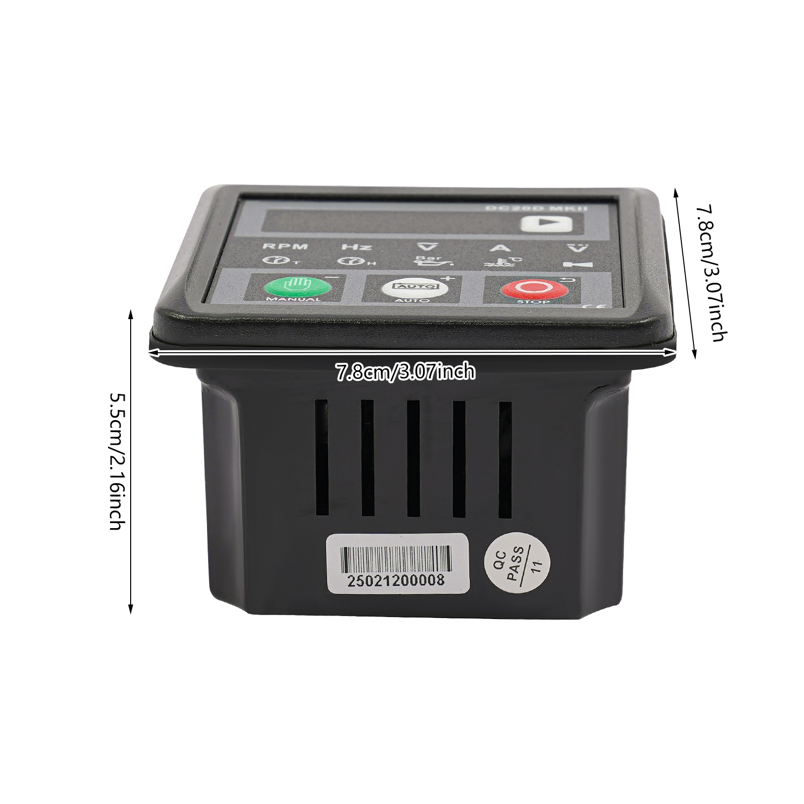 Dc20d Mkii Genset Controller Generator Electronic Controller W/ Cable For Engine