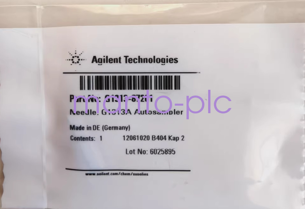 1pcs Agilent G1313-87201 Needle, G1313A/G1329A/B Autosampler – NEW, Sealed OEM
