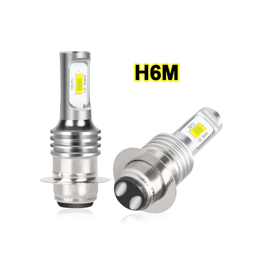 For Honda Foreman 400 450 1997-2003 2004 LED Headlight Kit H6 6000K White Bulbs