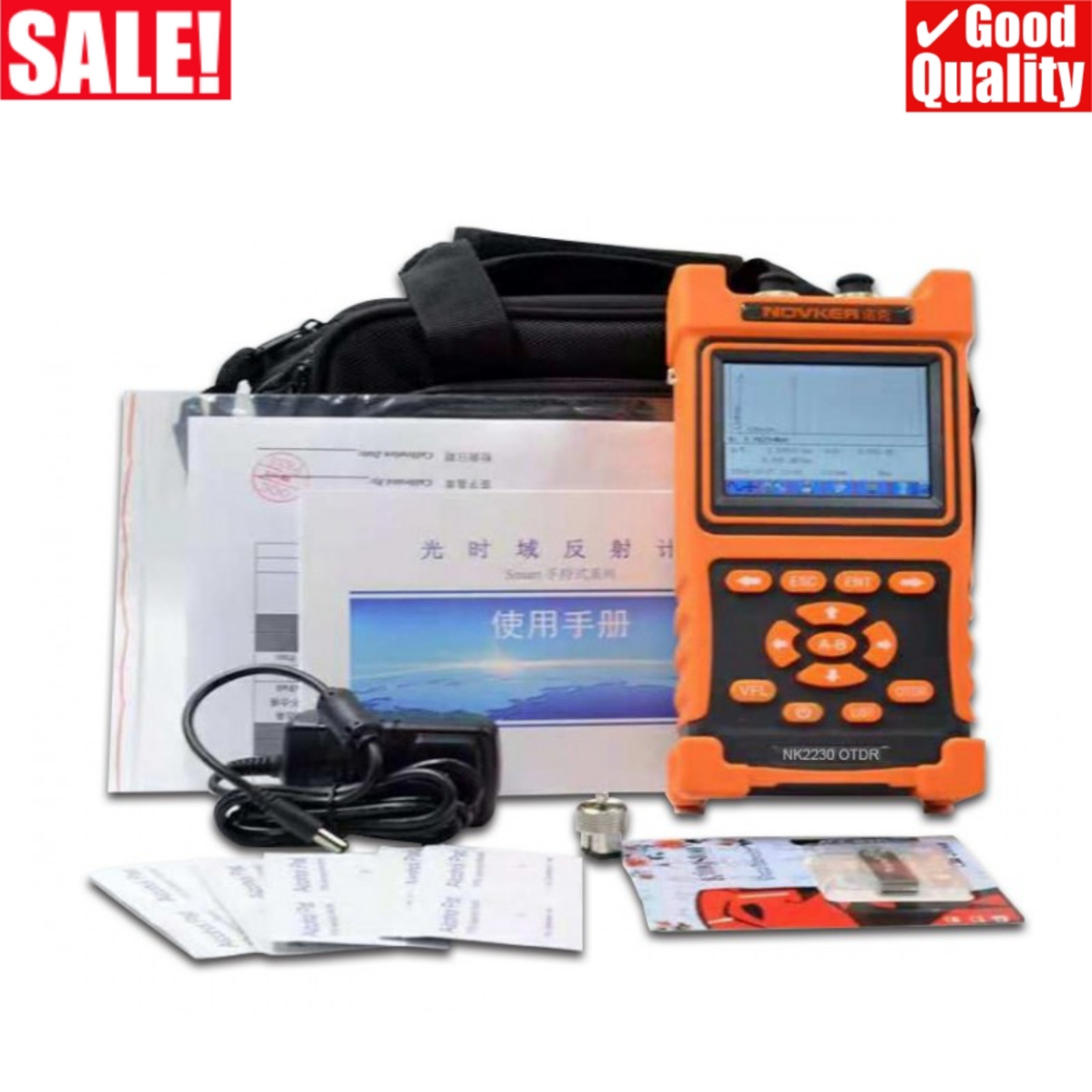 NK2230 OTDR Optical Time Domain Reflectometer 1310/1550nm (32/30db) With VFL