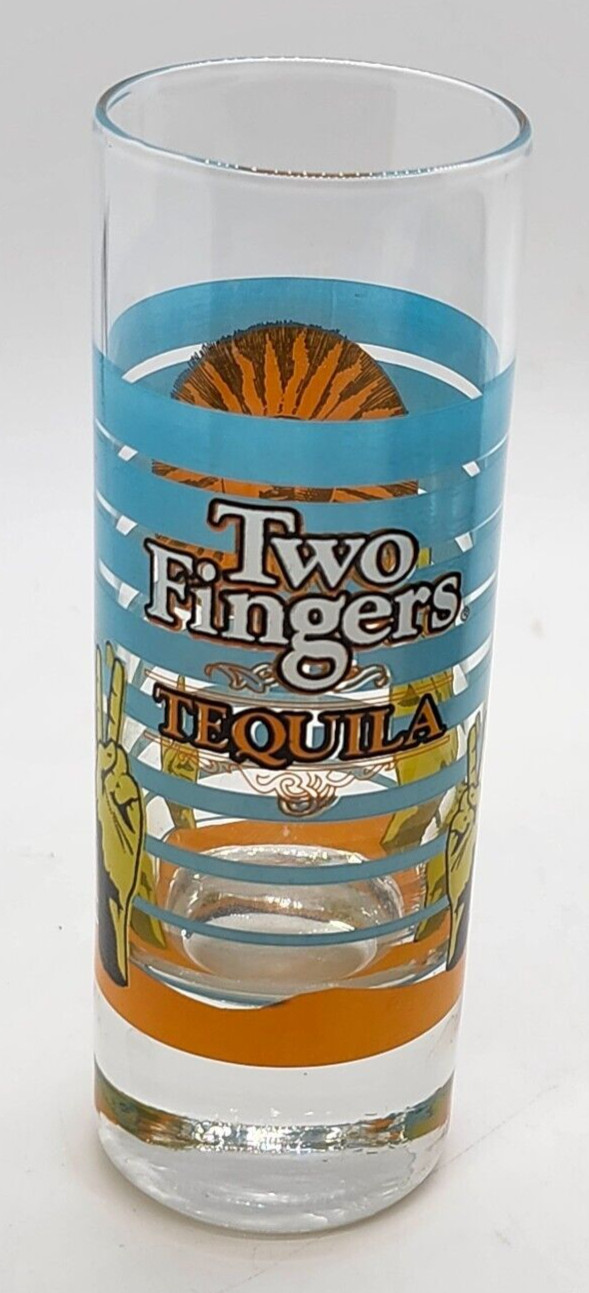 Two Fingers Tequila Tall Shot Glass