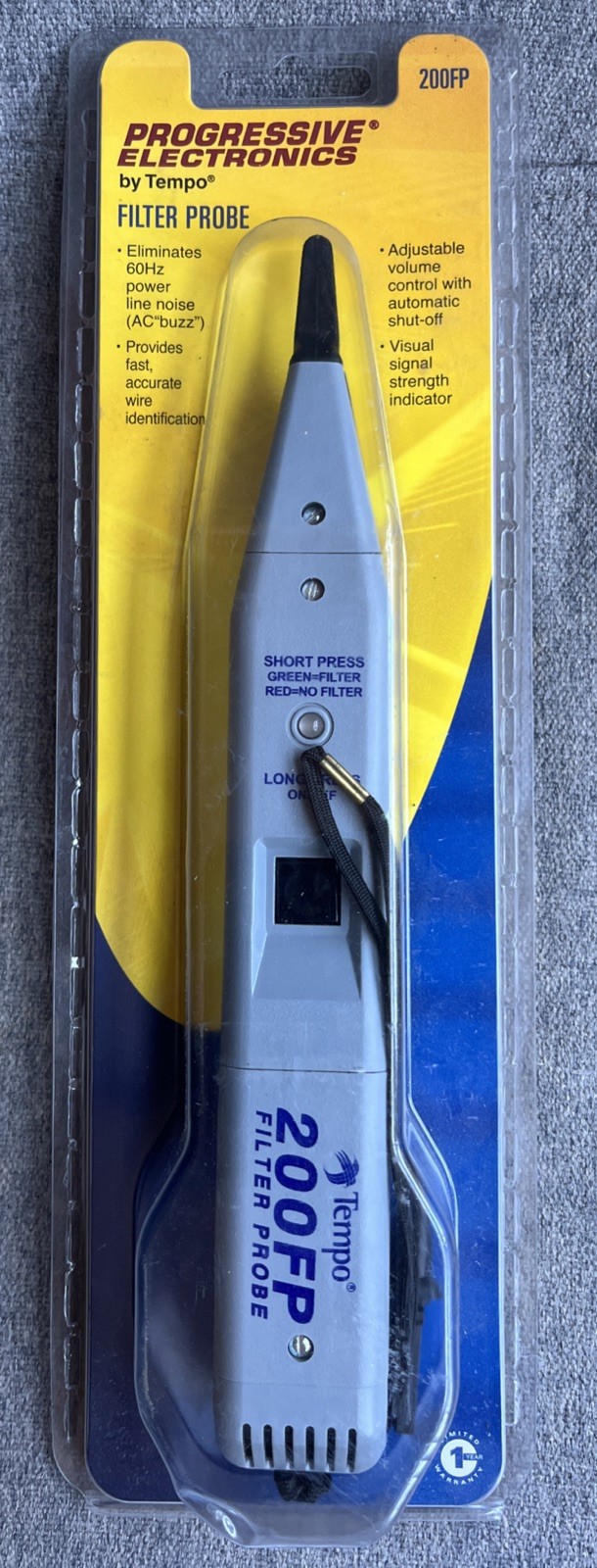 Tempo 200 FP Filter Probe Tester Tracker Tool Factory Sealed NEW