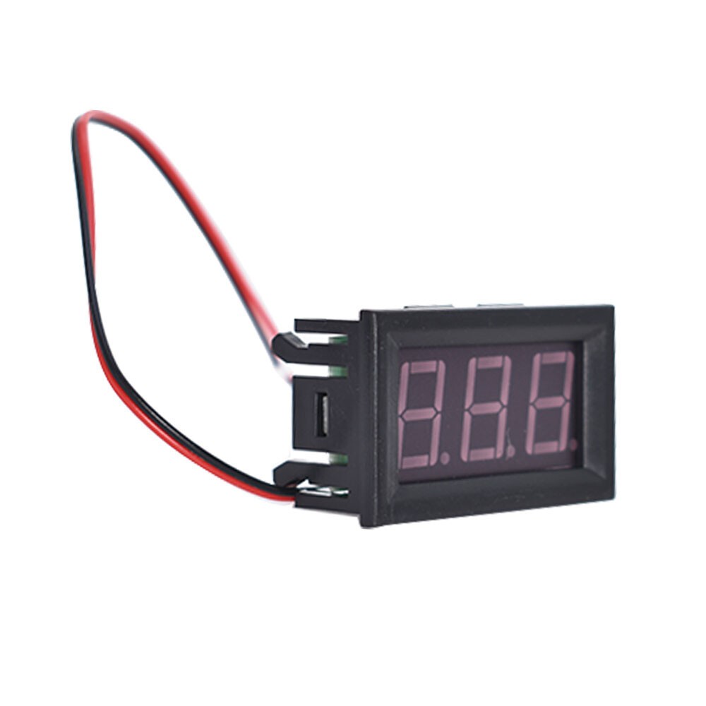 6 PACK DC 4.5-30V 3Digital Display Voltage Meter Voltmeter Panel Motorcycle