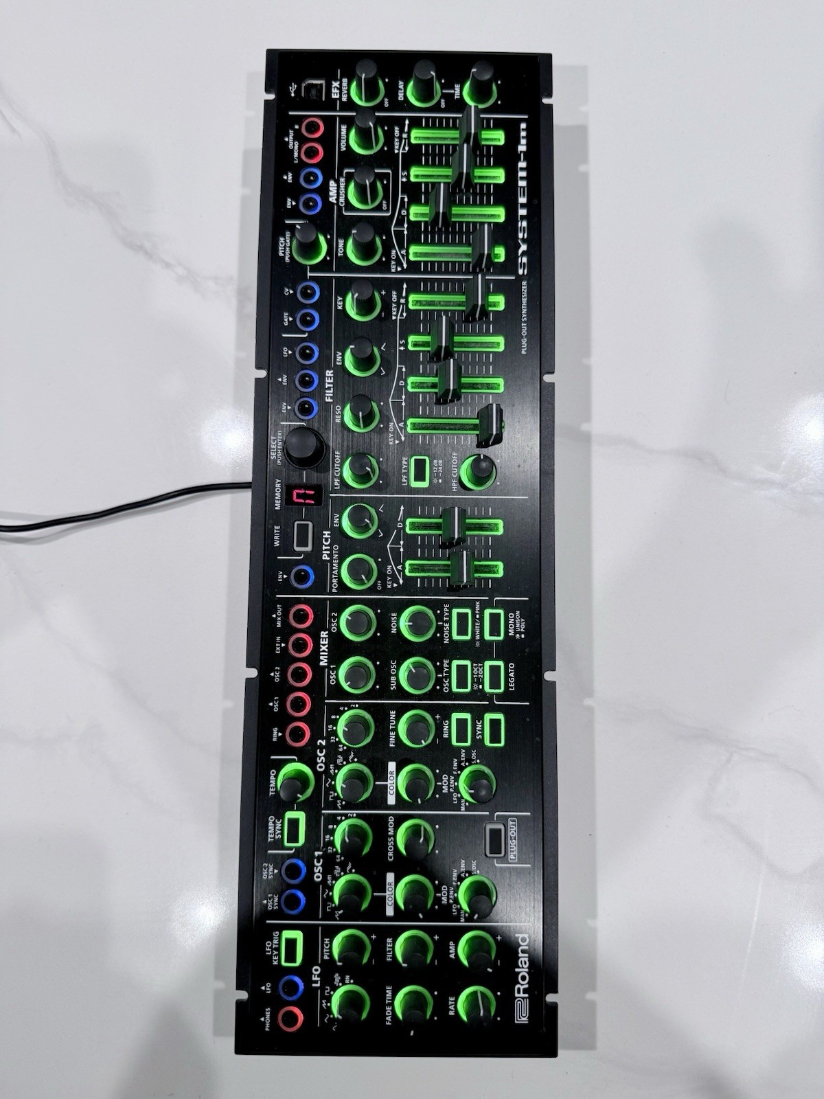 Roland SYSTEM-1m Plug-Out Semi Modular Synthesizer w/ Rack Ears