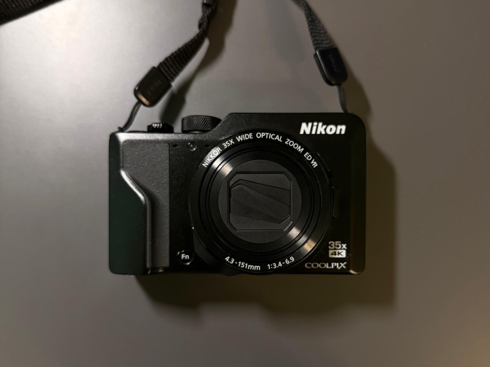 Nikon COOLPIX A1000 16MP Compact Digital Camera - Black
