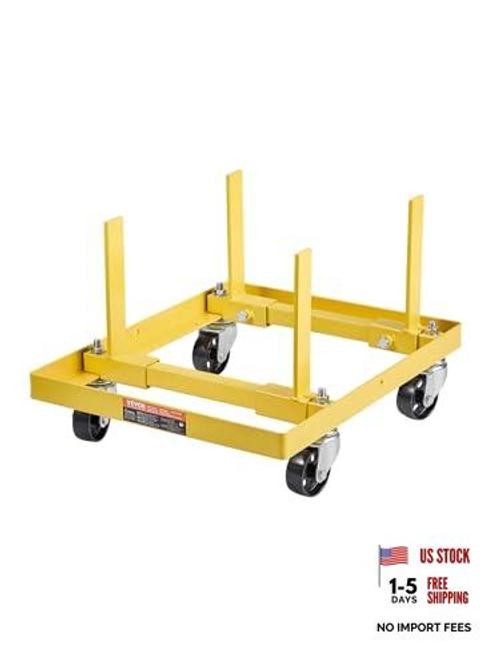 Engine Stand, 750 LBS Load Capacity Engine Motor Stand with Adjustable Yellow