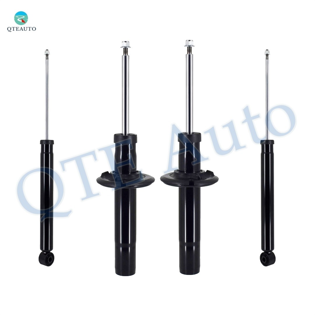 Set 4 Front Suspension Strut-Rear Shock Absorber For 2008-2017 Audi A5 quattro