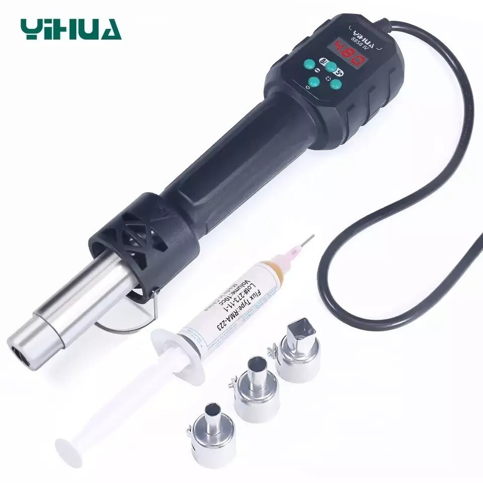 YIHUA 8858-IV 700W  Heat Gun Hot Air Gun Kit Digital Desoldering Rework Station