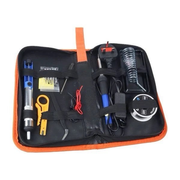 US PRO Tools 60W Soldering Iron Kit Adjustable Temp Irons Solder Tools
