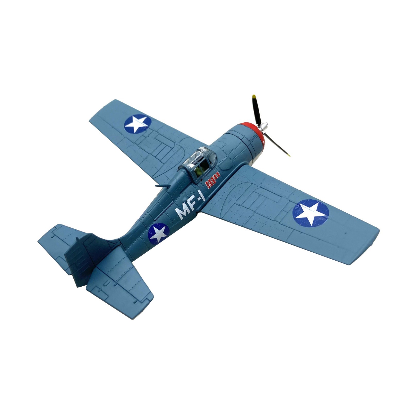 1* 1/72 4.9in WWII For Grumman F4F Wildcat Fighter Model Alloy Model