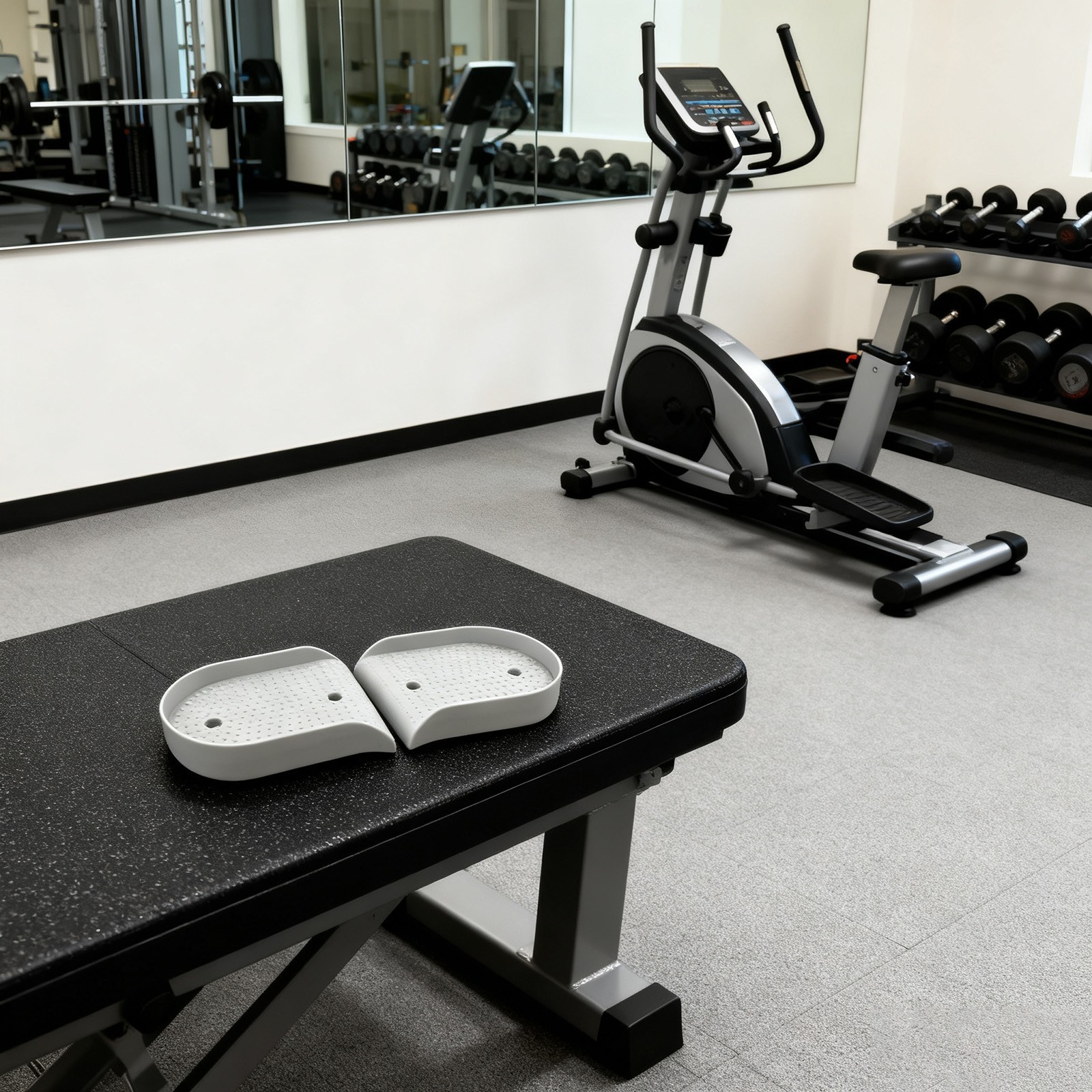 Climbing Machine Accessories ABS Plastic Material Compact Size Indoor Workouts