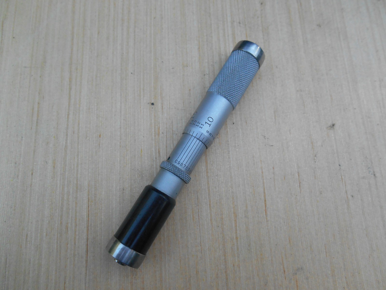 Starrett No. 244, 4-5" micrometer head, .0001"