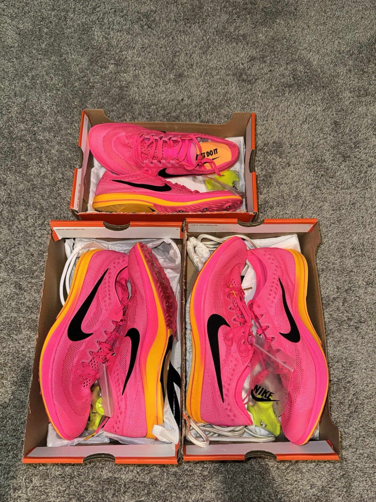 Nike ZoomX Dragonfly Hyper Pink Track Spikes Men's Sizes 8 & 11.5 CV0400-600
