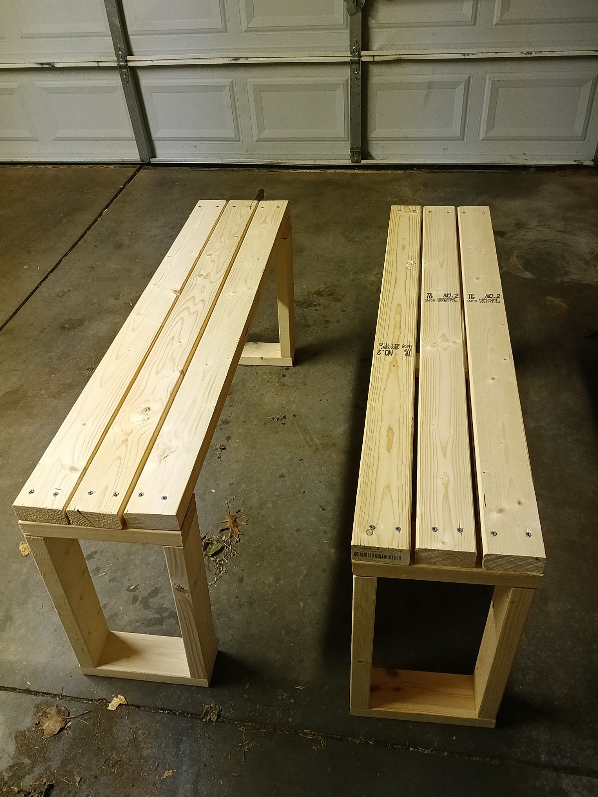 2Big Benches Solid Wood