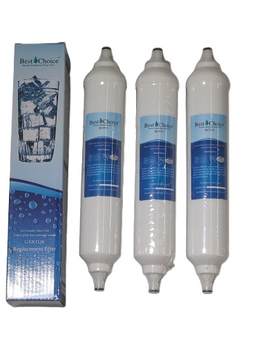 Best Choice BCF31 Inline Water Filter, Replacement for GE® GXRTQR 3-Pack