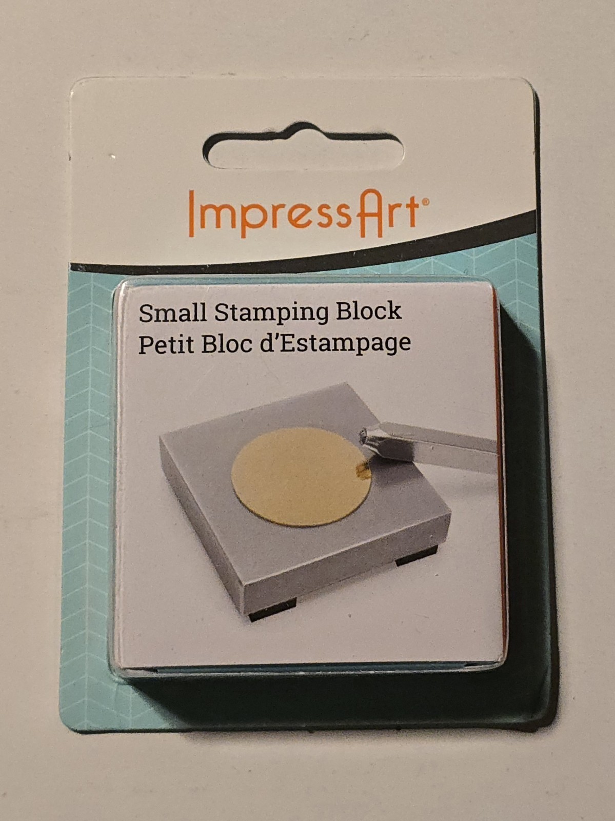 Steel Metal Stamping Block Anvil, ImpressArt - for Metal Stamp Blanks & Discs