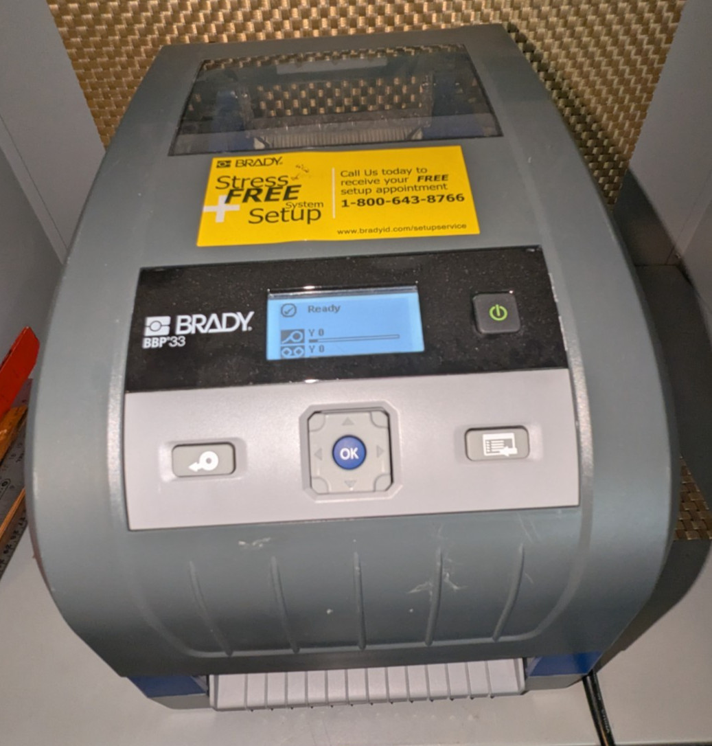 Brady BBP33 Industrial Label Printer