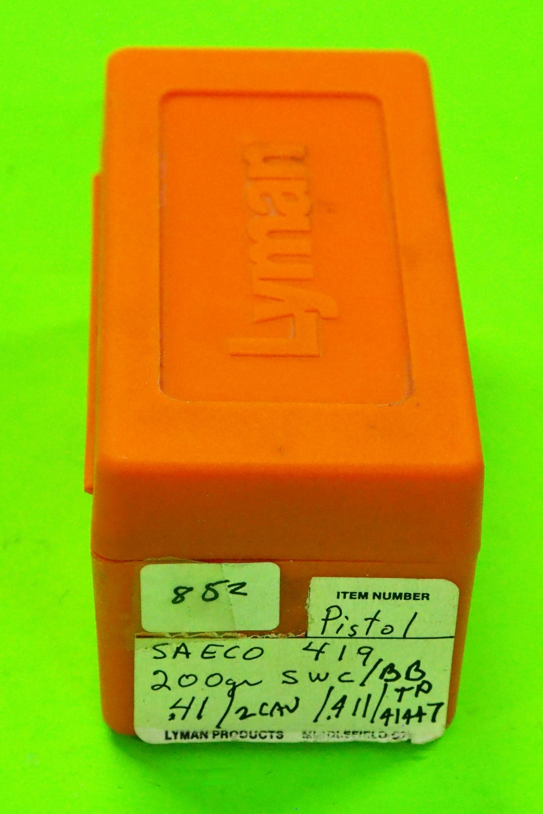 Saeco/Redding #419 (2-cavity) Mold-41Cal/.41 Rem Mag-Factory NOS