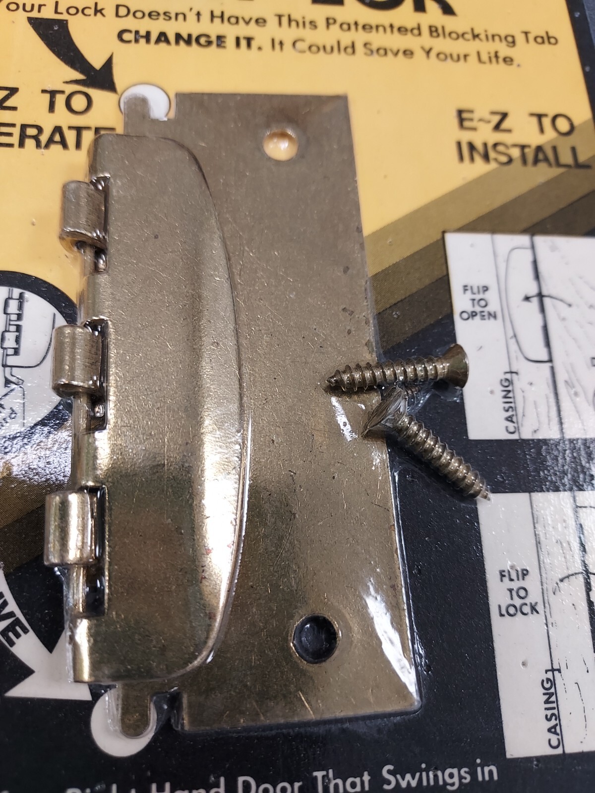 Vintage S&D E-Z DOR-LOK  Model#222