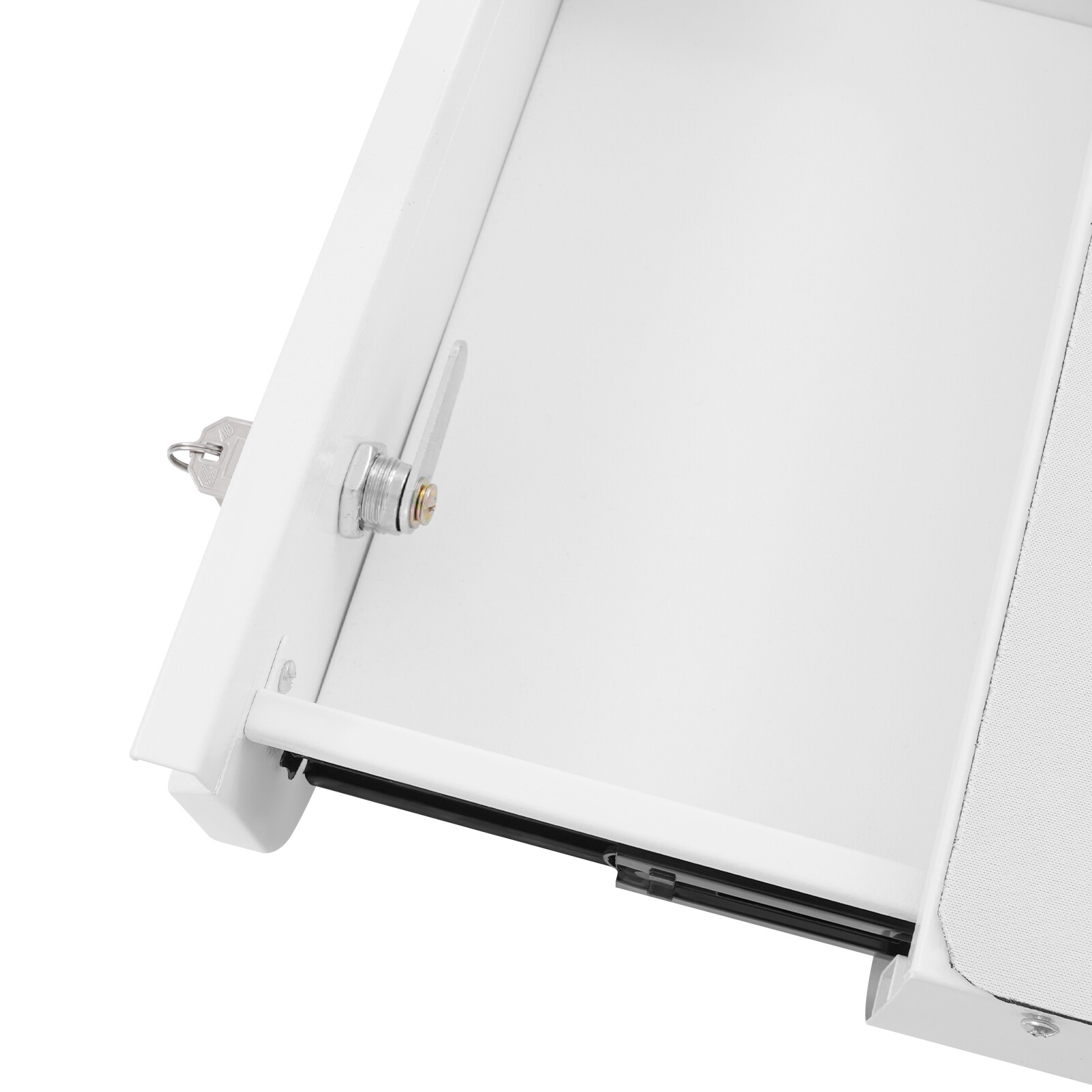 Lockable Under Desk Sliding Pull-Out Drawer Space Saver Sliding For Home/Office