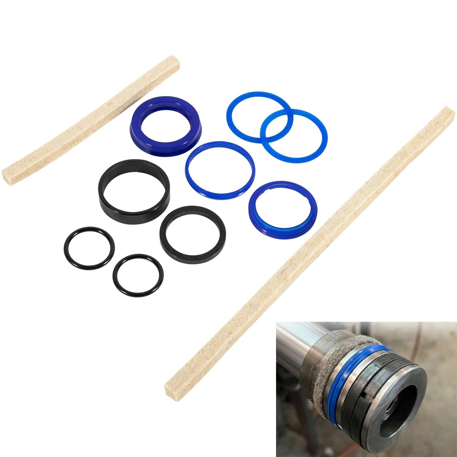 Replace FJ783-12TH Rotary Lift Hydraulic Cylinder Seal Kits for SPO9/SPOA7 Texas