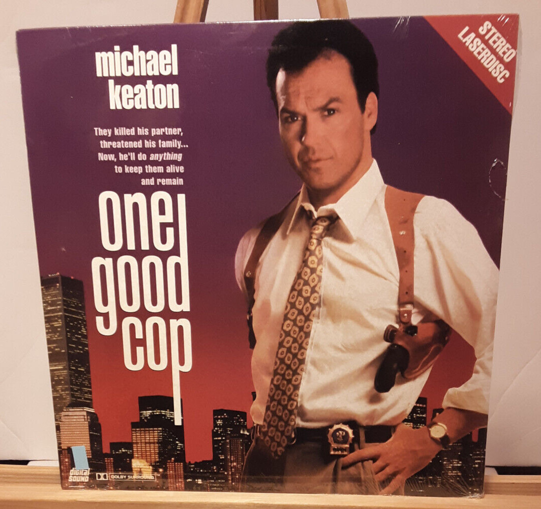 ONE GOOD COP MiCHAEL KEATON LASERDiSC MOViE BRAND NEW SS SEALED CC CX ENCODED