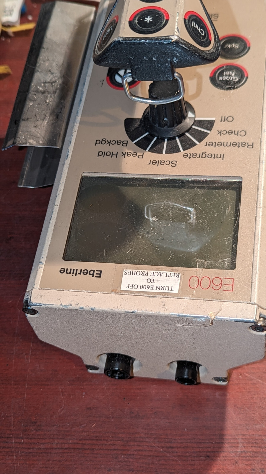 Thermo Eberline E600 Geiger Counter / Multipurpose Survey Meter GUARANTEED READ