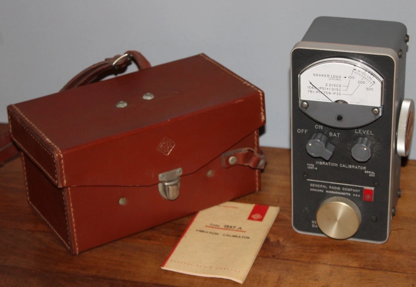 General Radio 1557-A Vibration Calibrator